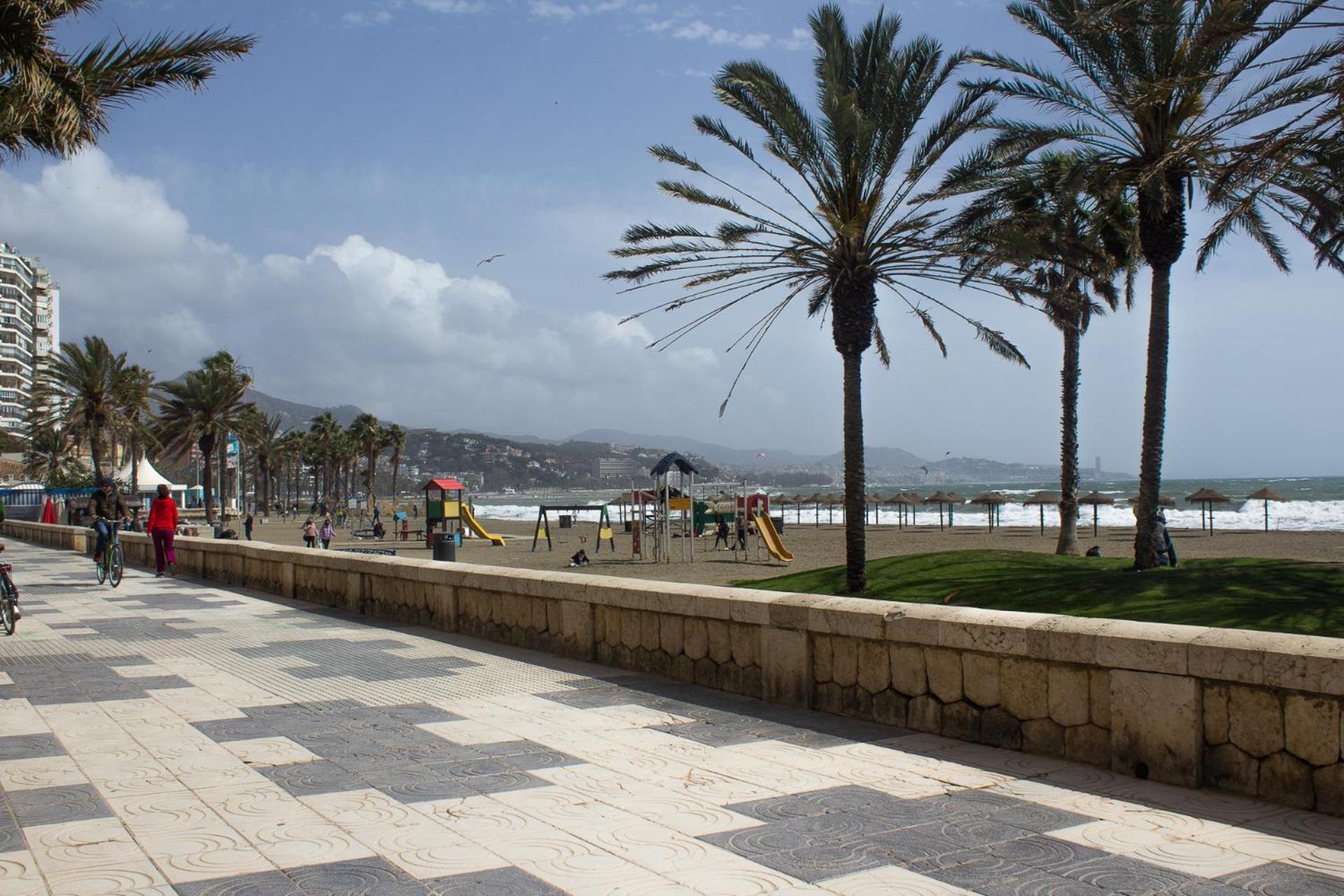 Malagueta, Primera Linea De Playa مالقة المظهر الخارجي الصورة
